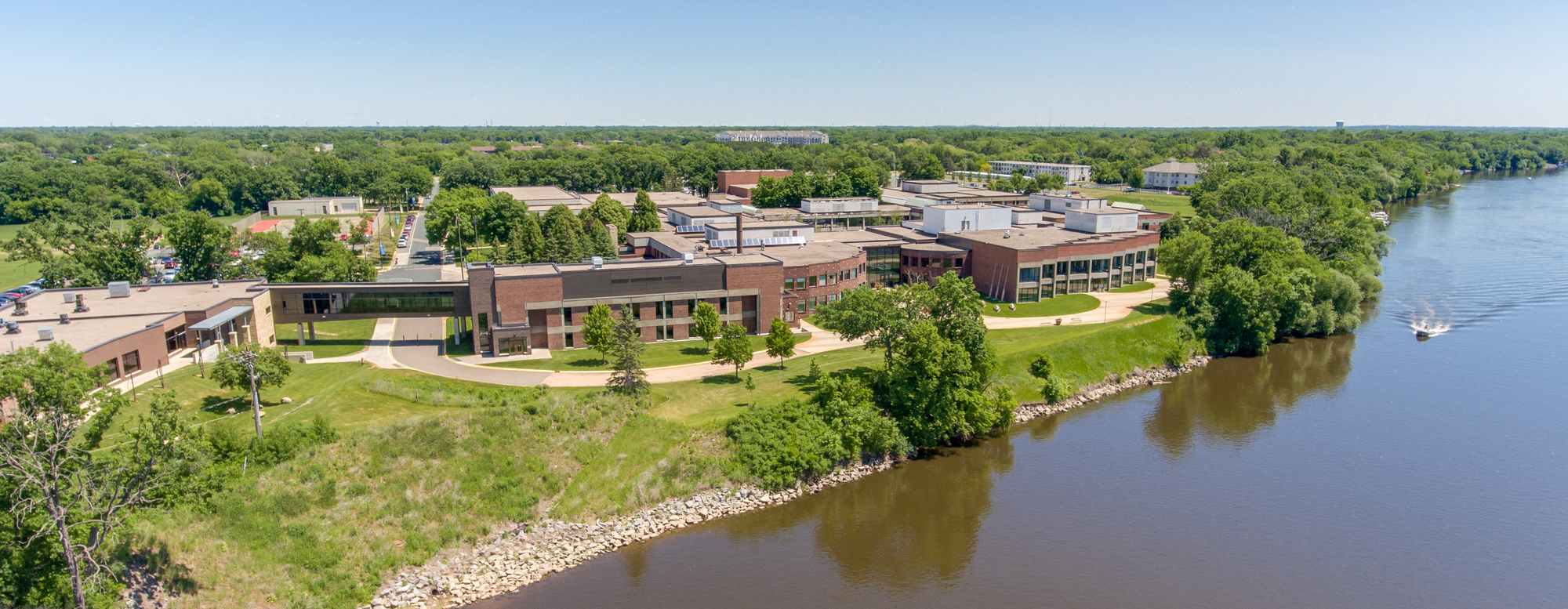 Coon Rapids Campus Aerial View